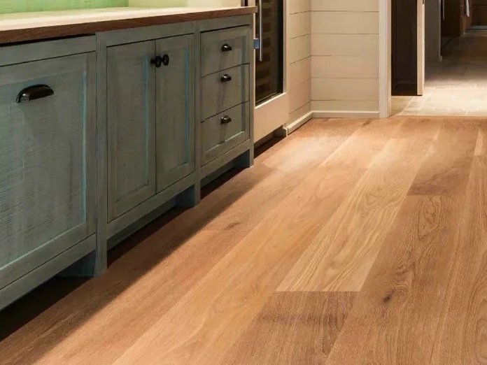Hardwood floor in a Avon IN home