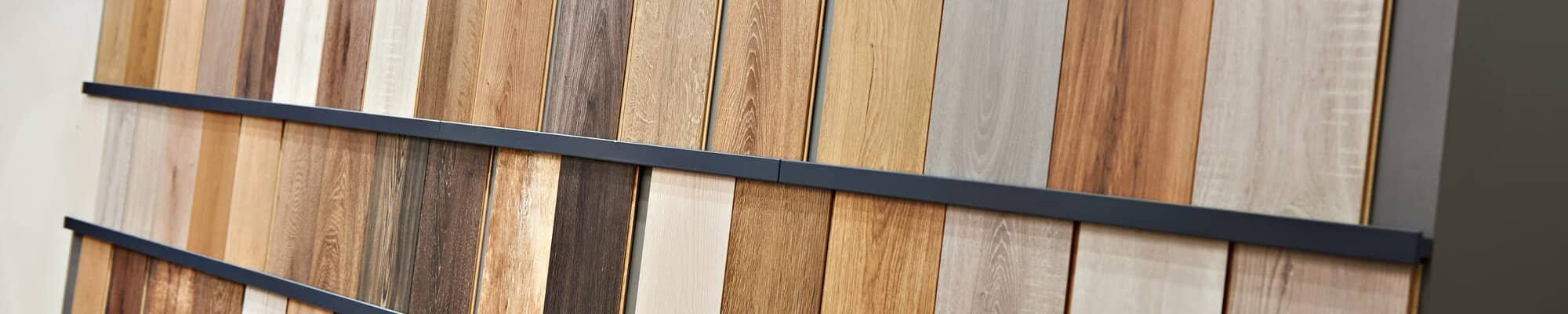 Flooring samples in a local Avon IN showroom