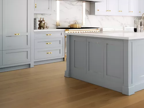 Stylish kitchen with LVP floors