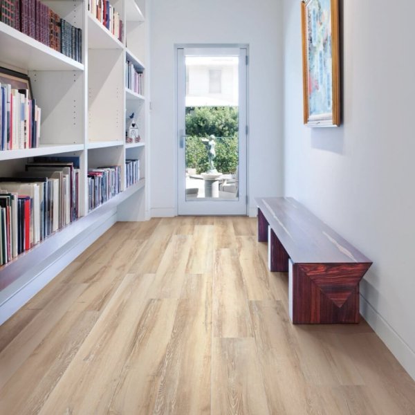 Durable vinyl flooring in an Avon IN home