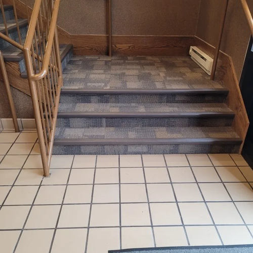 Commercial patterned carpet in Carmel IN